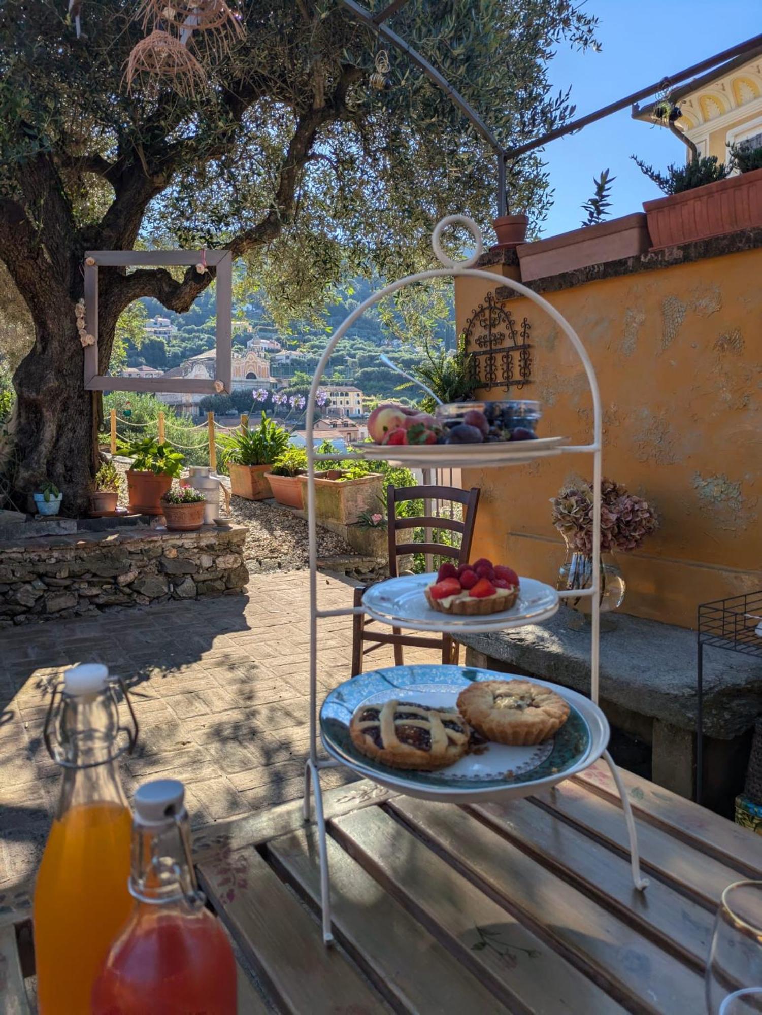 Casa Viola Bed And Breakfast Dimora Di Campagna Calice Ligure Kültér fotó
